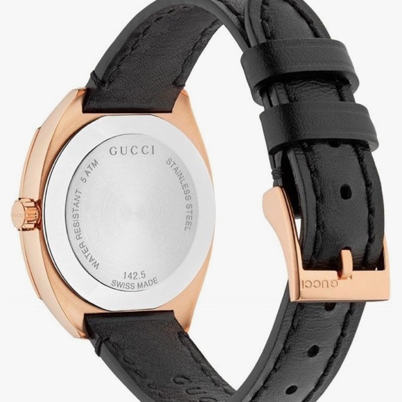 Authentic Gucci GG2570 Women’s Watch - 29 mm Gold and Black - Picture 9 of 10